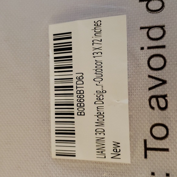 Lianvin 3D Modern Design Beige Floral 13" X 72", Table Runner - Picture 7 of 7